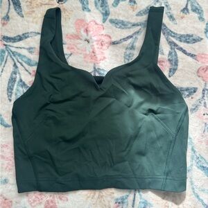 Lululemon crop/ bra size 8